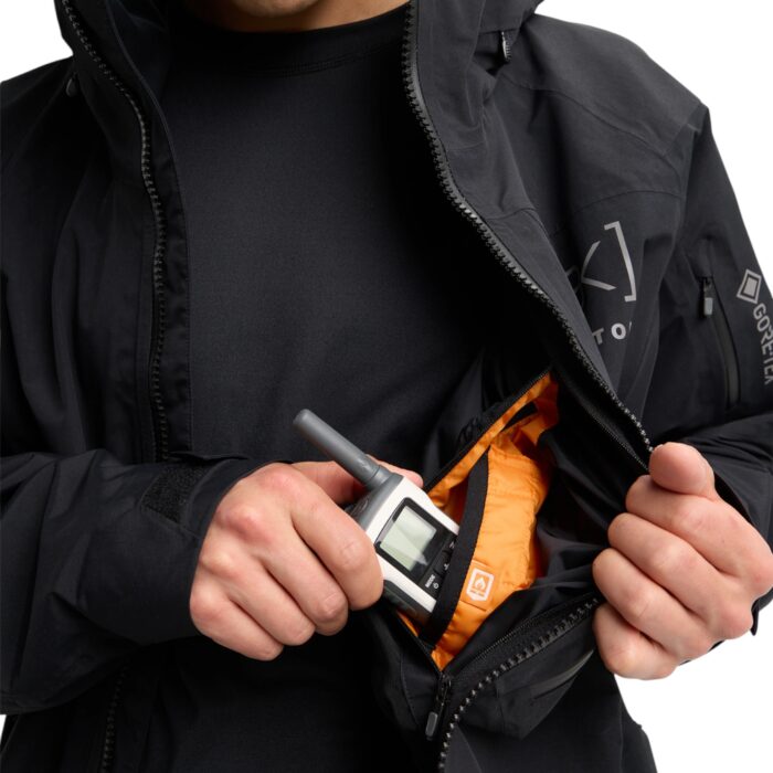 BURTON AK CYCLIC GORE-TEX 2L SNOW JACKET TRUE BLACK - Image 8