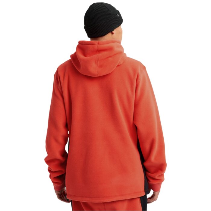 BURTON CINDER FLEECE HOODIE FIESTA RED - Image 3