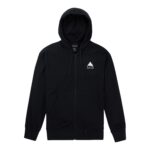 BURTON ELITE FULL ZIP HOODIE TRUE BLACK