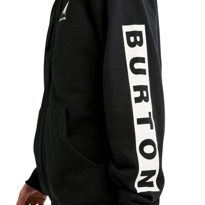 BURTON ELITE FULL ZIP HOODIE TRUE BLACK - Image 3
