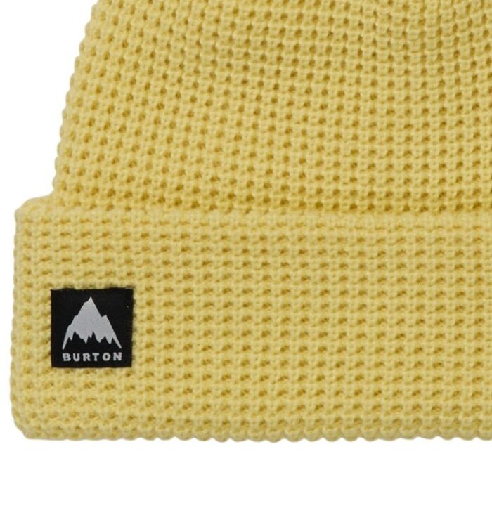 BURTON RECYCLED WAFFLE BEANIE GLOW YELLOW GREEN - Image 2