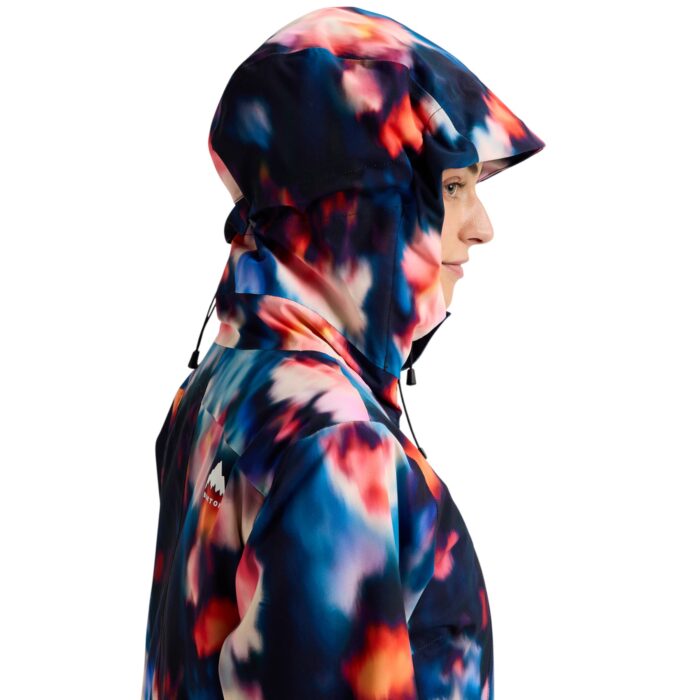 BURTON W RESERVE 2L INSULATED STRETCH SNOW JACKET FLORAL BLUR - Image 6