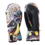 DC YOUTH FRANCHISE SNOW MITTENS OUTER WORLD BLACK - Image 2