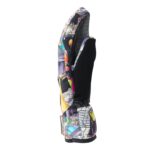 DC YOUTH FRANCHISE SNOW MITTENS OUTER WORLD BLACK - Image 3