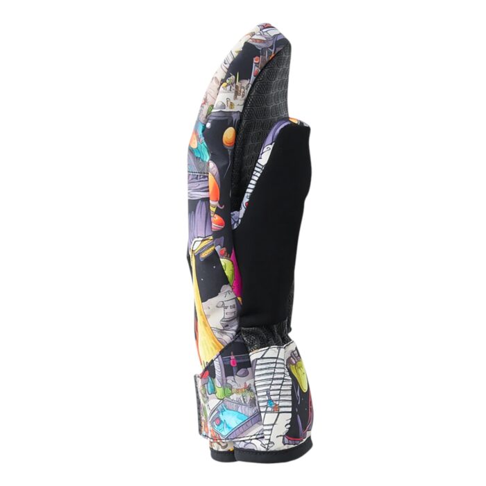 DC YOUTH FRANCHISE SNOW MITTENS OUTER WORLD BLACK - Image 3