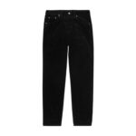 CARHARTT WIP NEWEL CORD PANT BLACK RINSED - Image 6