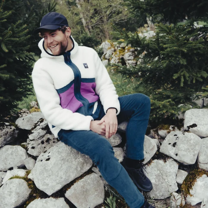 PICTURE PMBTON ZIP HOODIE TOFU DEEP WATER - Image 5