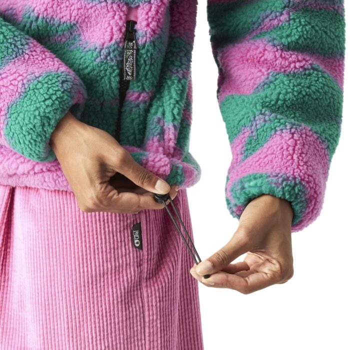 PICTURE W GYPSI ZIP FLEECE RETRO BLISS PRINT - Image 5