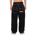 RUSTY FLIP DADDY JEAN BLACK OUT ORANGE - Image 2