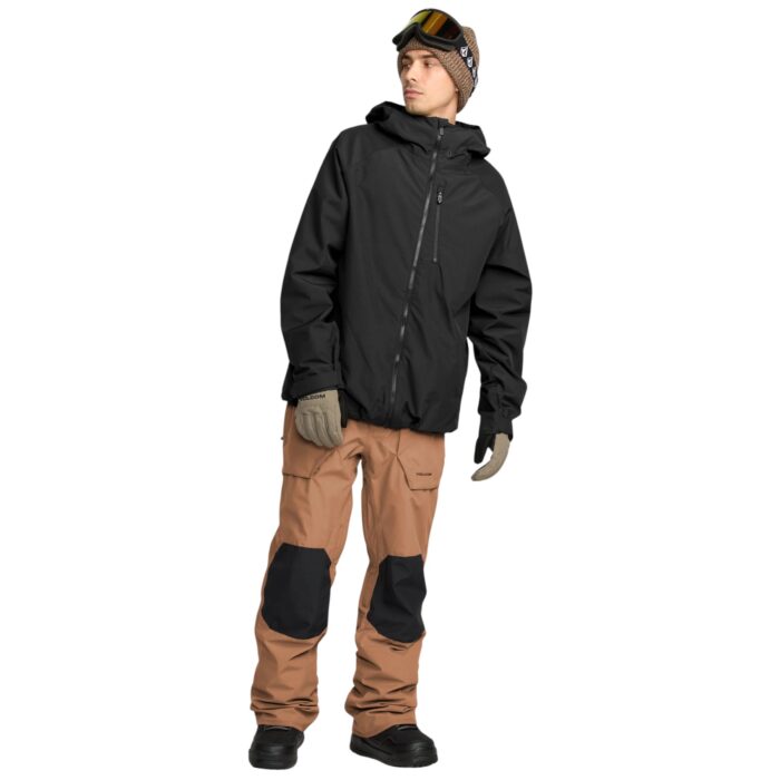 VOLCOM 2836 INSULATED SNOW JACKET BLACK - Image 4