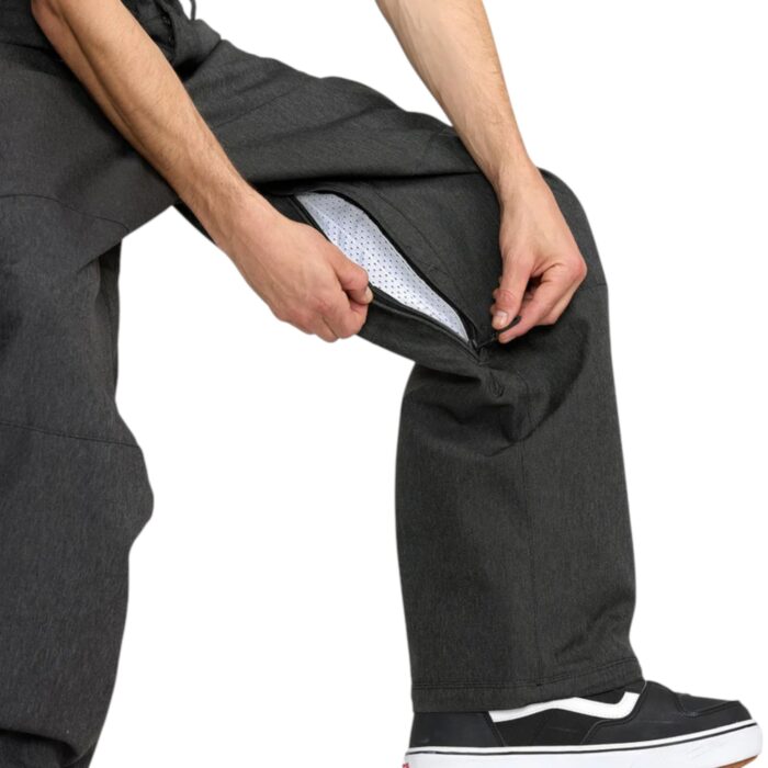 VOLCOM BILLOW SNOWBOARD PANT BLACK DENIM - Image 4