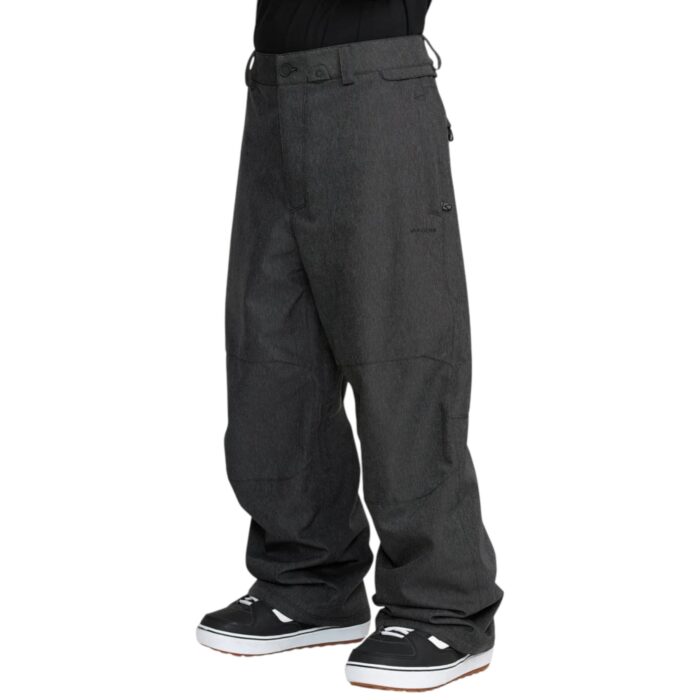VOLCOM BILLOW SNOWBOARD PANT BLACK DENIM - Image 3
