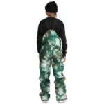 VOLCOM KIDS BARKLEY INSOULATED BIB OVERALL SNOWBOARD PANT GREEN - Image 2
