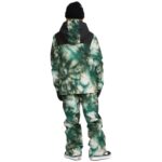 VOLCOM KIDS BARKLEY INSOULATED BIB OVERALL SNOWBOARD PANT GREEN - Image 4