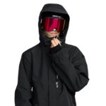 VOLCOM L GORE-TEX SNOW JACKET BLACK - Image 3