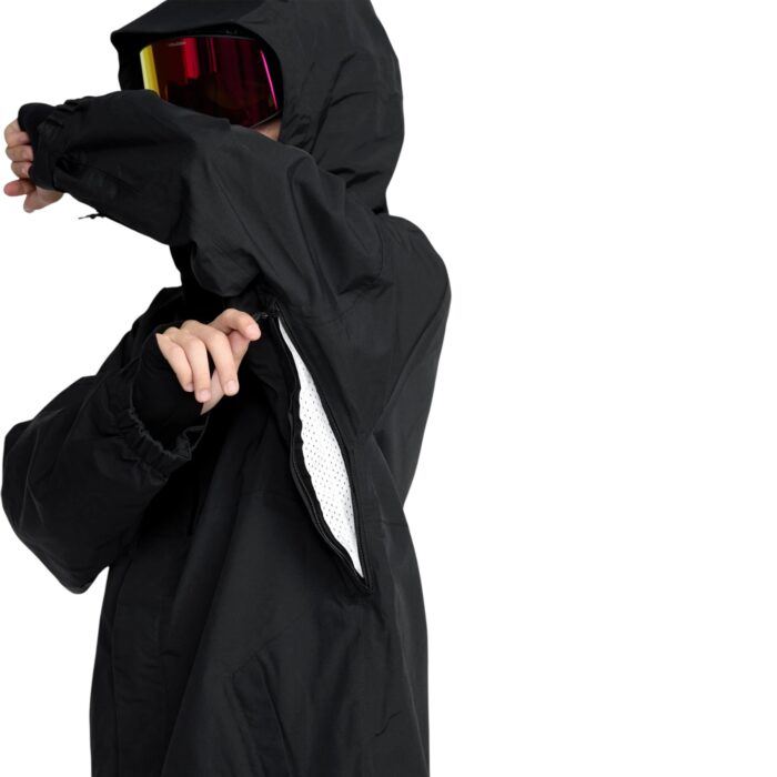VOLCOM L GORE-TEX SNOW JACKET BLACK - Image 4