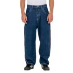 RUSTY FLIP DADDY 2.0 JEAN DEEP SEA BLUE ORANGE