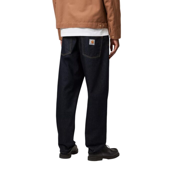 CARHARTT WIP NEWEL PANT BLUE ONE WASH - Image 2