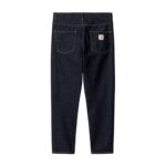 CARHARTT WIP NEWEL PANT BLUE ONE WASH - Image 6