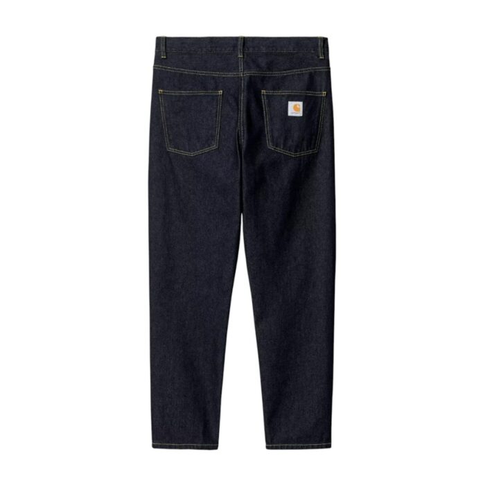 CARHARTT WIP NEWEL PANT BLUE ONE WASH - Image 6