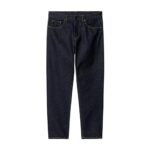 CARHARTT WIP NEWEL PANT BLUE ONE WASH - Image 5