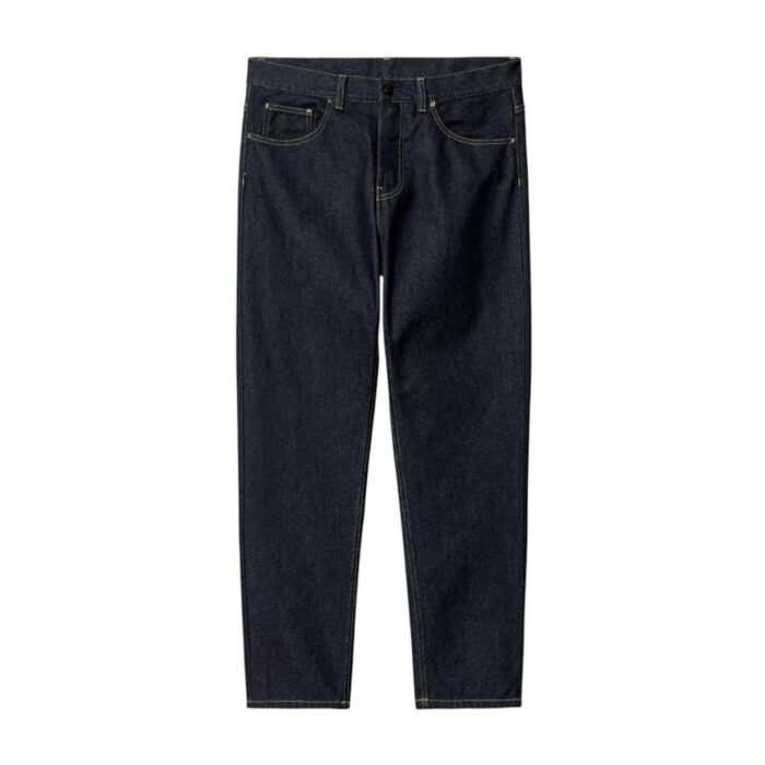 CARHARTT WIP NEWEL PANT BLUE ONE WASH - Image 5