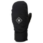DC YOUTH FRANCHISE SNOW MITTENS BLACK