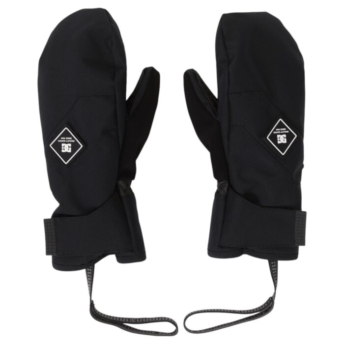 DC YOUTH FRANCHISE SNOW MITTENS BLACK - Image 4