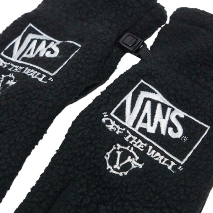 VANS CIRCLE BONES GLOVES BLACK - Image 2