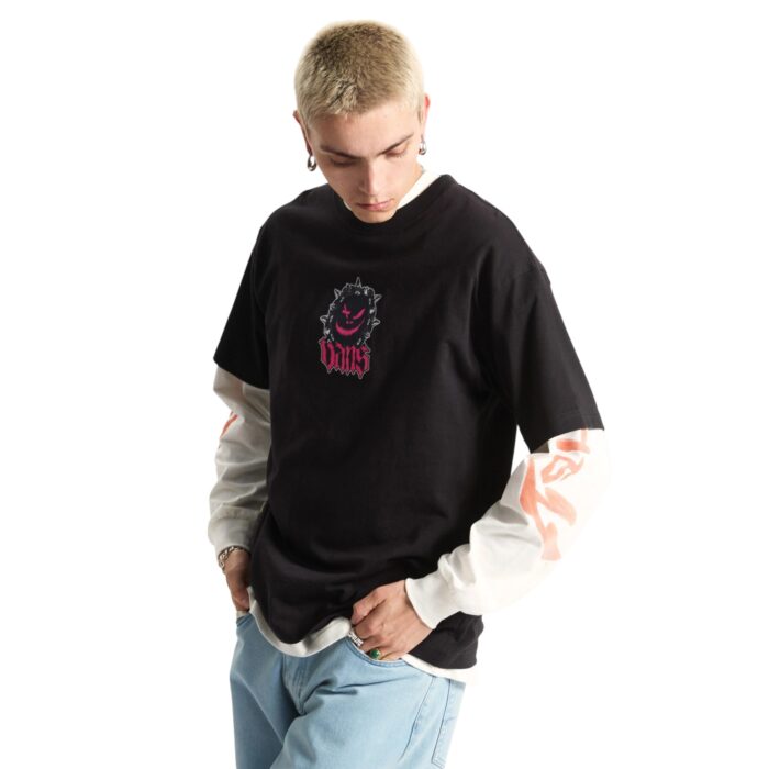 VANS HAPPY SPIKE T-SHIRT BLACK - Image 4