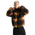 VANS HEIGHTS SHERPA FULL ZIP FLEECE BLACK HERRITAGE - Image 3