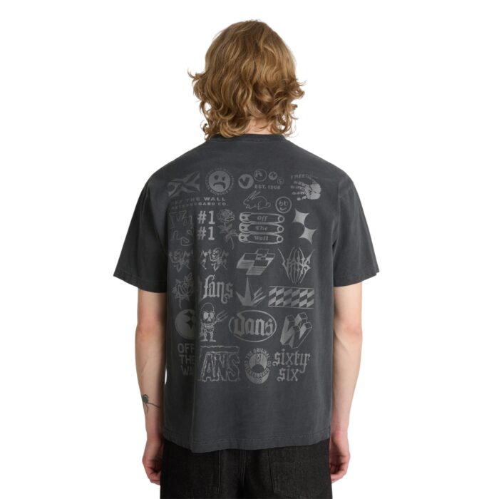 VANS MIXED LOT T-SHIRT BLACK - Image 4