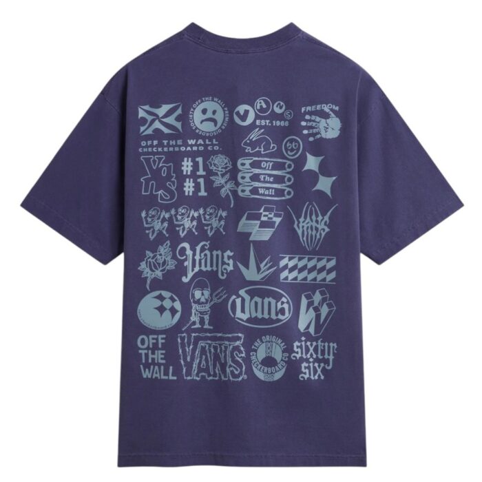 VANS MIXED LOT T-SHIRT DEEP TWILL DEEP TWILLIGHT - Image 2