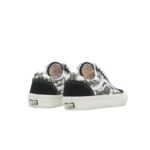 VANS SKATE OLD SKOOL SHOES SKULL PILE BLACK WHITE GUM - Image 4