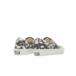 VANS SKATE SLIP-ON SHOES SKULL PILE BLACK WHITE GUM - Image 4