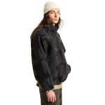 VANS STILLER SHERPA FULL ZIP FLEECE ASPHALT BLACK - Image 3