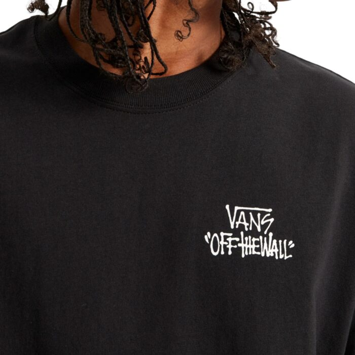 VANS STOMPER LOOSE FIT T-SHIRT BLACK - Image 4