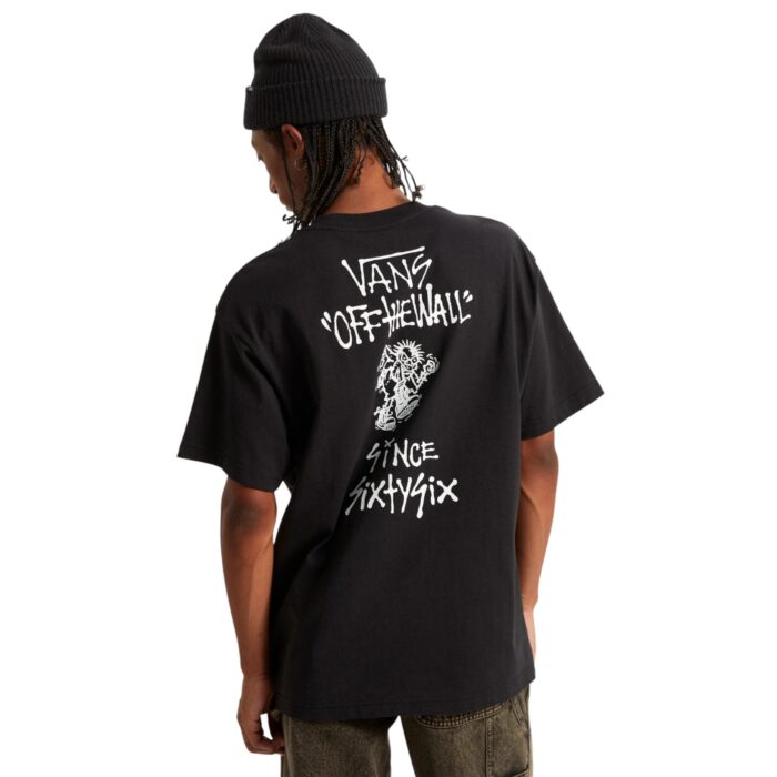 VANS STOMPER LOOSE FIT T-SHIRT BLACK - Image 3