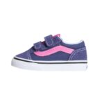 VANS TODDLER OLD SKOOL V DUO COLOR PURPLE PINK - Image 2