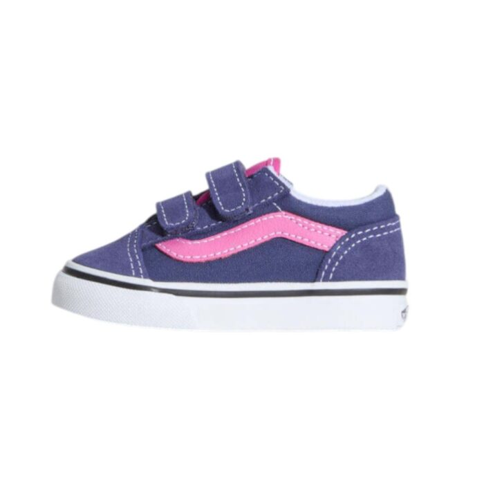 VANS TODDLER OLD SKOOL V DUO COLOR PURPLE PINK - Image 2