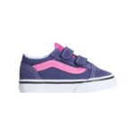 VANS TODDLER OLD SKOOL V DUO COLOR PURPLE PINK