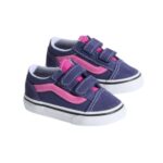 VANS TODDLER OLD SKOOL V DUO COLOR PURPLE PINK - Image 3