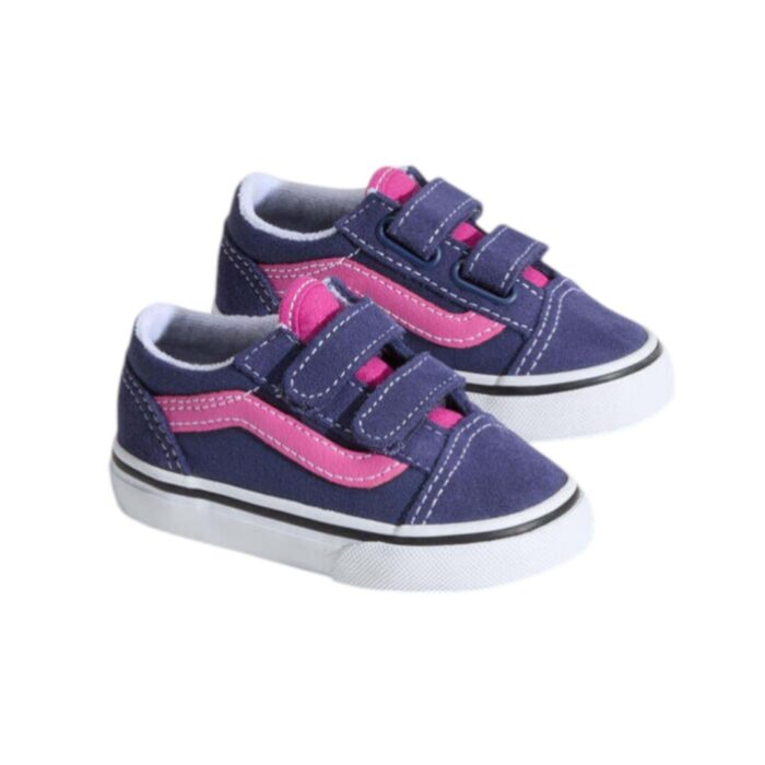 VANS TODDLER OLD SKOOL V DUO COLOR PURPLE PINK - Image 3