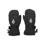 VOLCOM KIDS DAY SAVER SNOW MITTENS BLACK