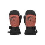 VOLCOM KIDS DAY SAVER YOUTH SNOW MITTENS HENNA