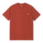 CARHARTT WIP AMERICAN SCRIPT T-SHIRT OXIDE RED