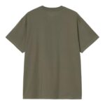 CARHARTT WIP SCRIPT EMBROIDERY T-SHIRT LEAF WHITE - Image 2
