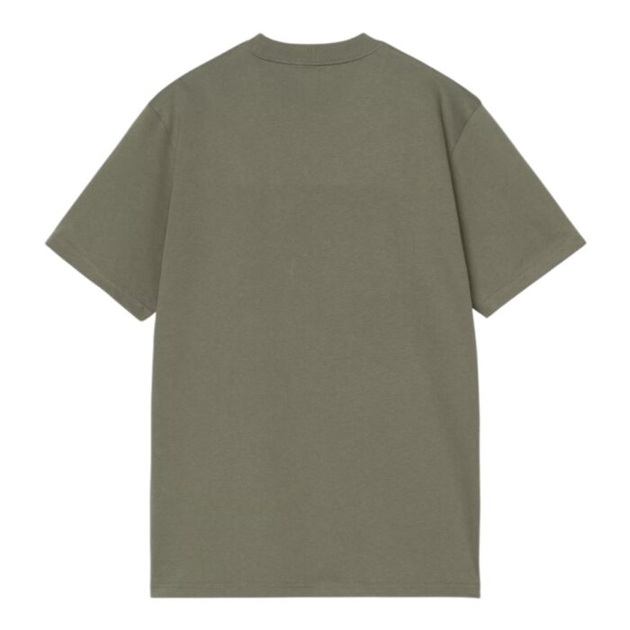 CARHARTT WIP SCRIPT T-SHIRT LEAF TOURMALINE - Image 2