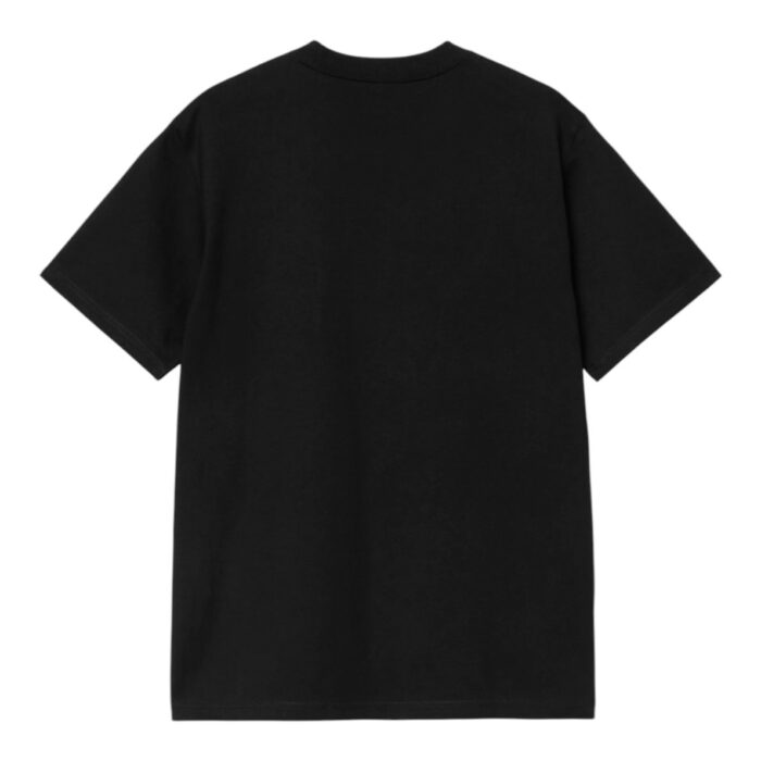 CARHARTT WIP UNIVERSITY SCRIPT T-SHIRT BLACK WHITE - Εικόνα 2
