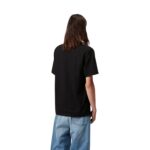 CARHARTT WIP UNIVERSITY SCRIPT T-SHIRT BLACK WHITE - Εικόνα 4